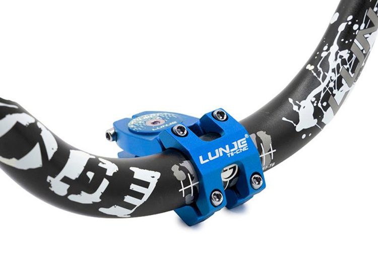 Pipa ghidon trotineta Ø31.8 albastru LUNJE