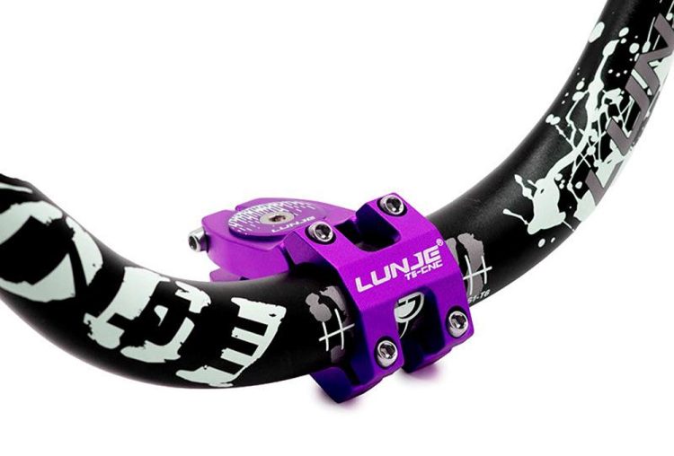 Pipa ghidon trotineta Ø31.8 mov LUNJE