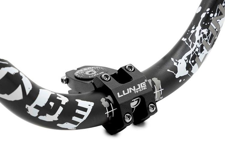 Pipa ghidon trotineta Ø31.8 negru LUNJE