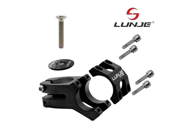 Pipa ghidon trotineta 31.8 mm negru LUNJE