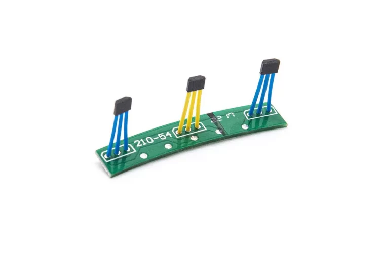Placa PCB mica cu senzori HALL motor MI3