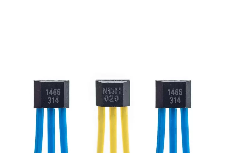 Placa PCB mica cu senzori HALL motor trotinete Xiaomi MI3