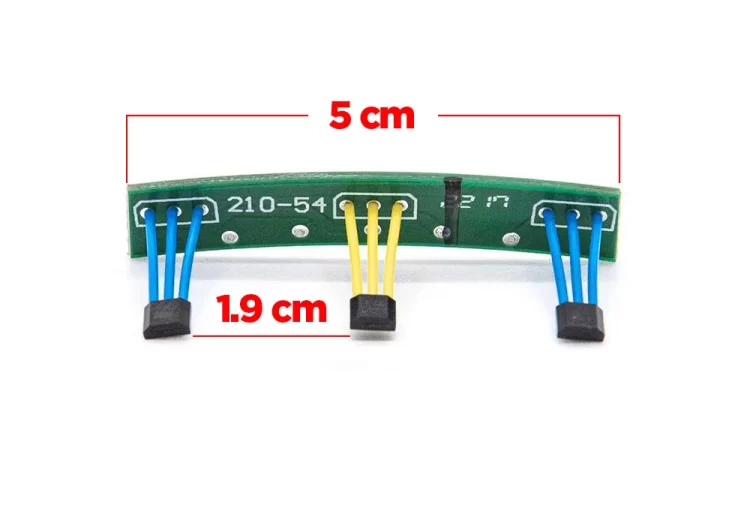 Placa PCB mica cu senzori HALL motor XIaomi MI3