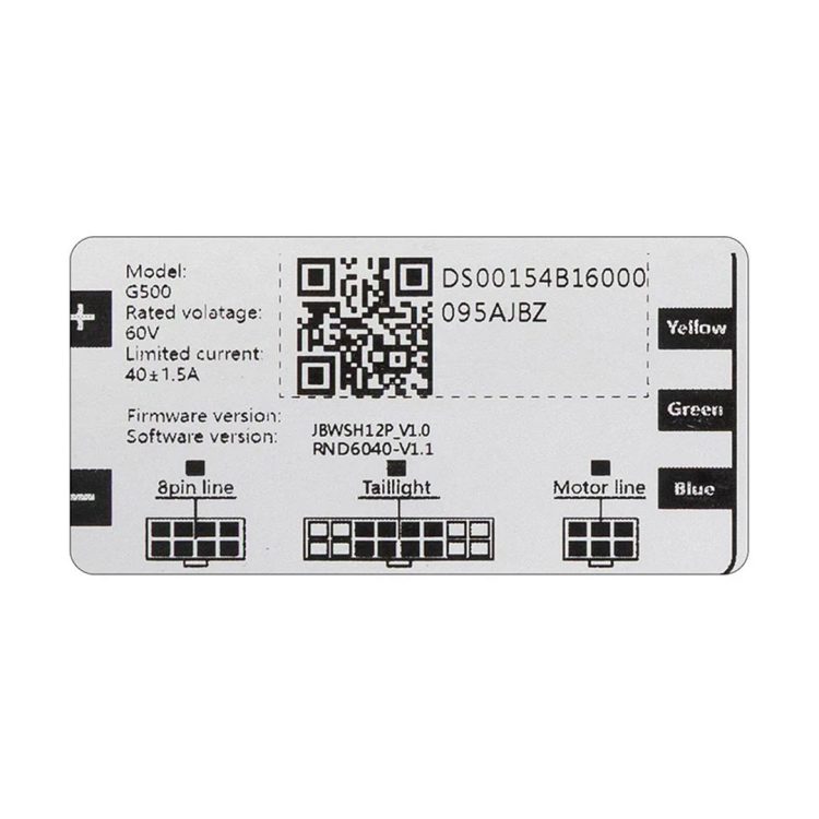 Placa de baza 60V 40A trotinete electrice KuKirin G4