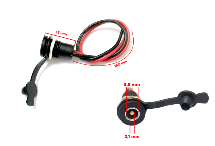 Port mufa incarcare 5.5x2.1 mm