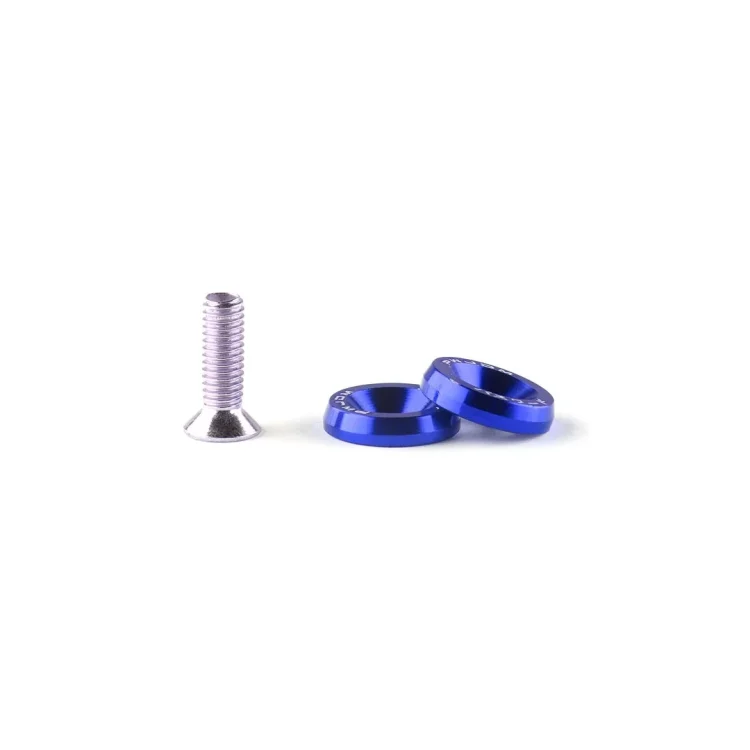 Saibe si suruburi decorative albastre pentru trotinete electrice
