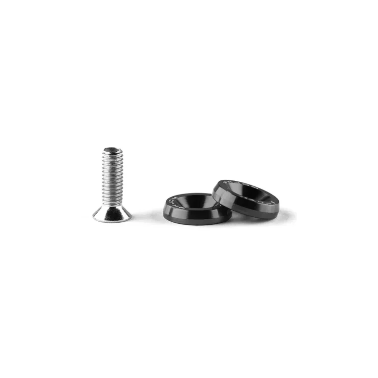 Saibe si suruburi decorative negre pentru trotinete electrice