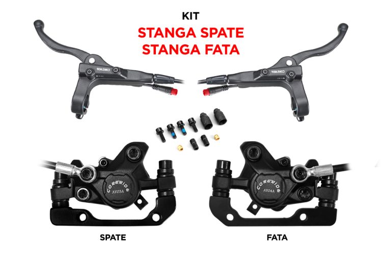Set frane hidraulice Coreride pentru trotinete electrice