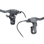 Set manete de frana cu senzor de franare si sonerie