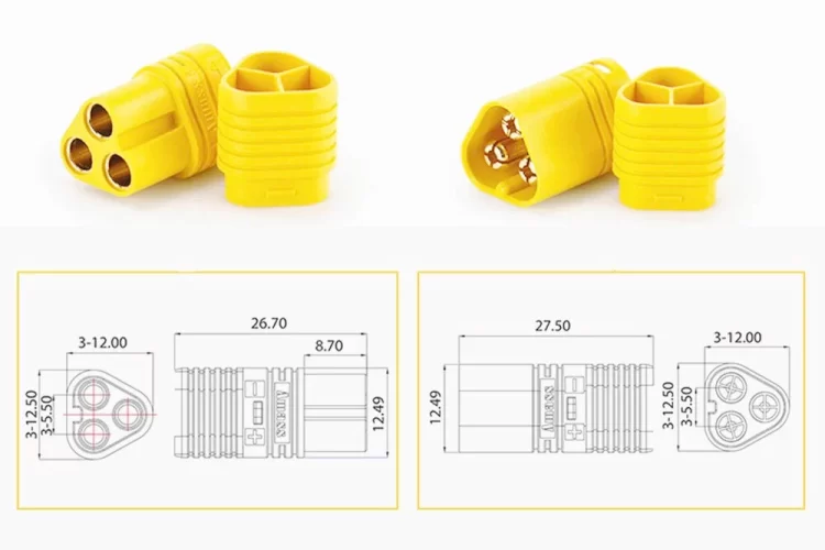 Set mufe faze motor trotinete electrice