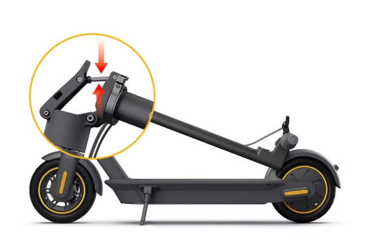 Set sistem pliere Ninebot Max G30 localizare