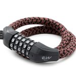 Sistem Anti-Furt Trotinete cu cifru si design texil maro