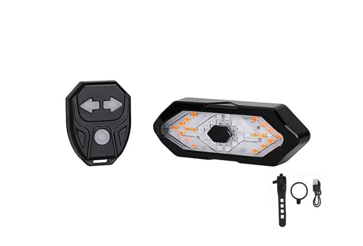 Stop Frana si Semnalizare cu Telecomanda pentru trotinete si biciclete