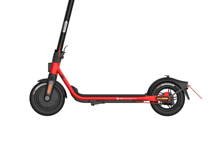 Stop frana Ninebot F20, F40, F30D, F40D, D18E, D28E, D38E,