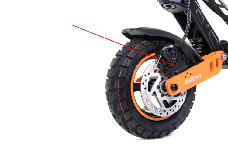 Suport etrier frana fata KuKirin G2 Max