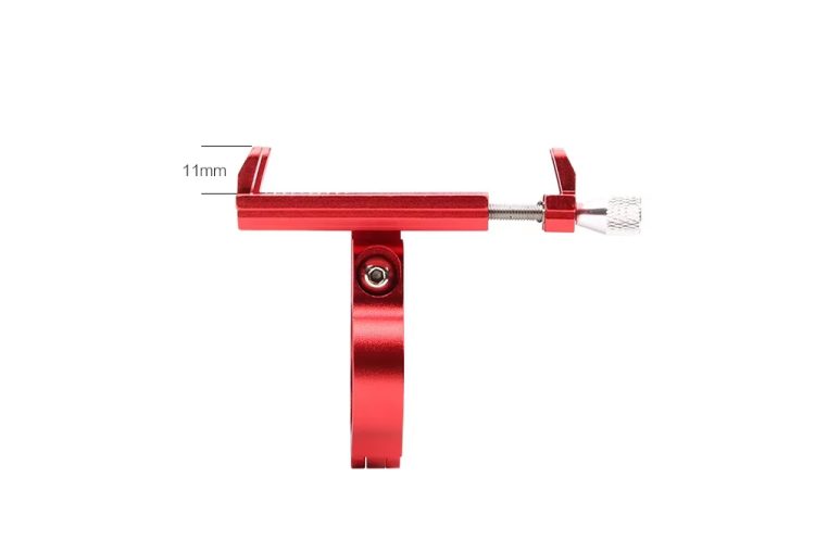 Suport telefon reglabil GUB rosu pentru trotinetele electrice