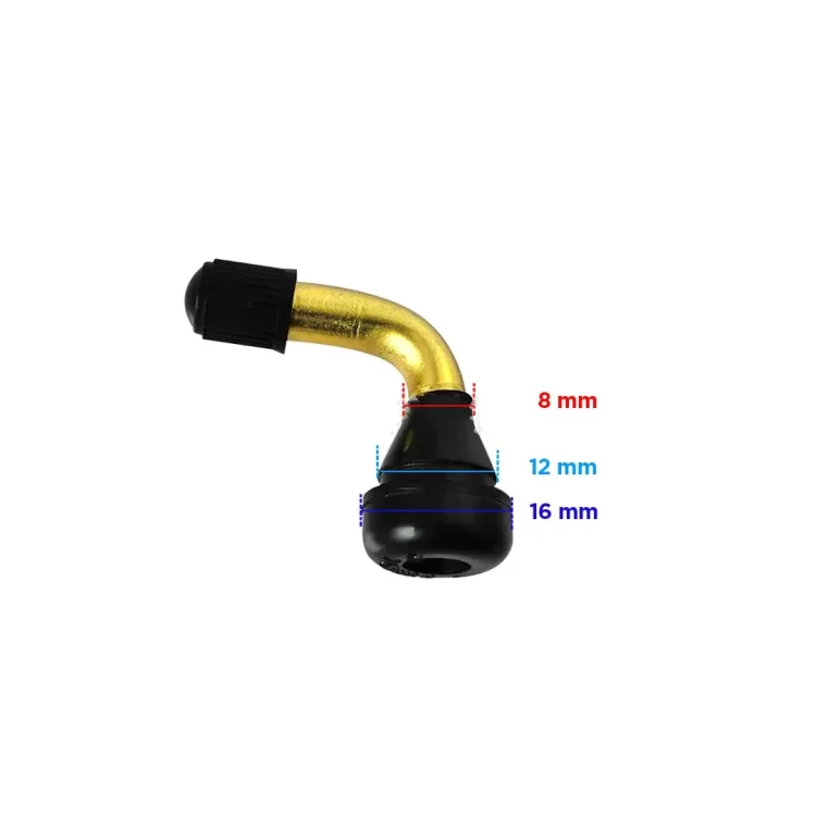 Valva tubeless 90 de grade PRV 40 dimensiuni