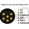 Diagrama connectare display Liviae