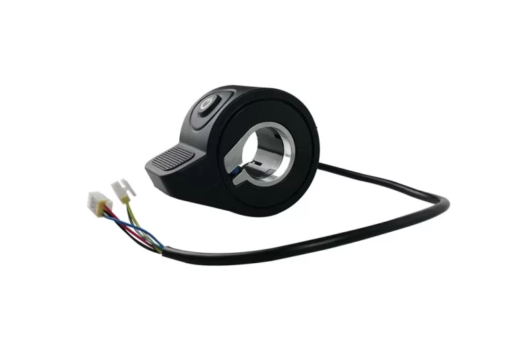 Maneta de acceleratie cu buton tempomat de pornire pentru trotinetele electrice