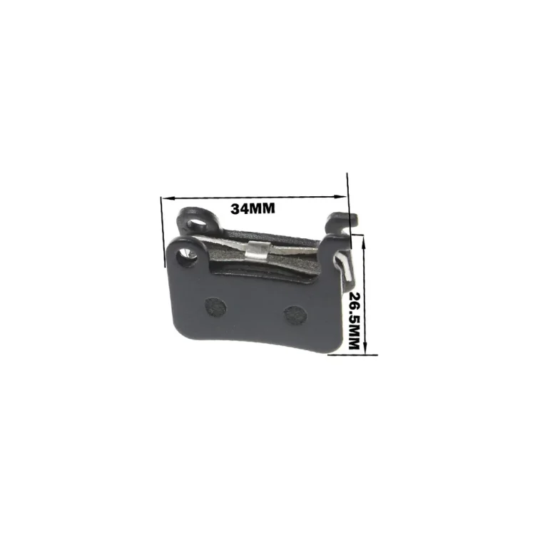 Placute de frana 34x26.5 mm dimensiuni