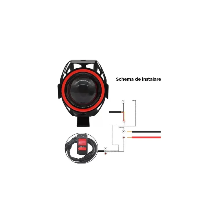 Schema electronica instalare Angel Eye