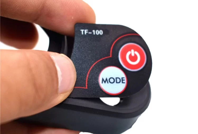 Sticker carcasa display cu butoane TF-100