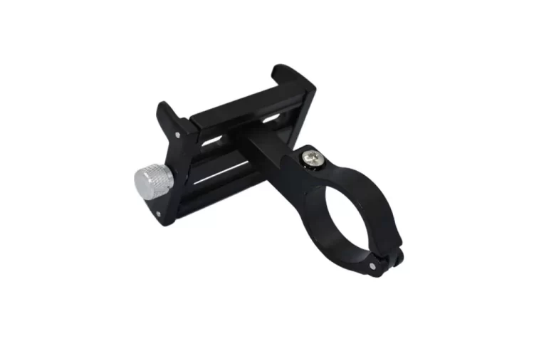 Suport telefon mobil pentru trotinete electrice negru