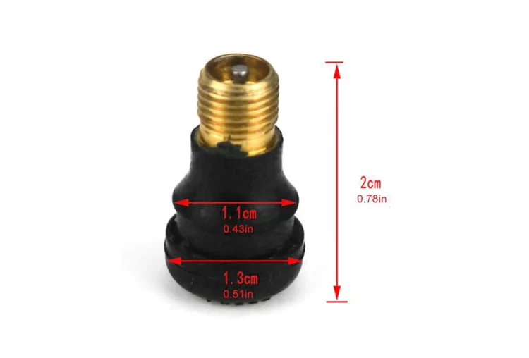 Valva anvelope tubeless pentru trotinetele electrice