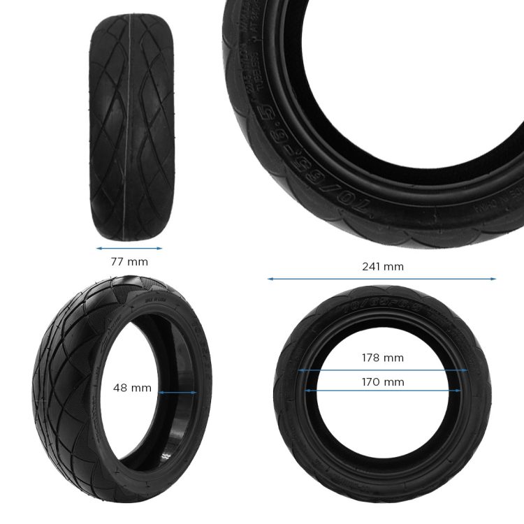 Cauciuc 70/65-6.5 Chaoyang cu gel anti-pana