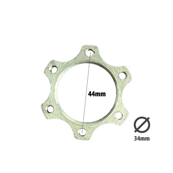 Distantier de disc frana 6 gauri 44 mm