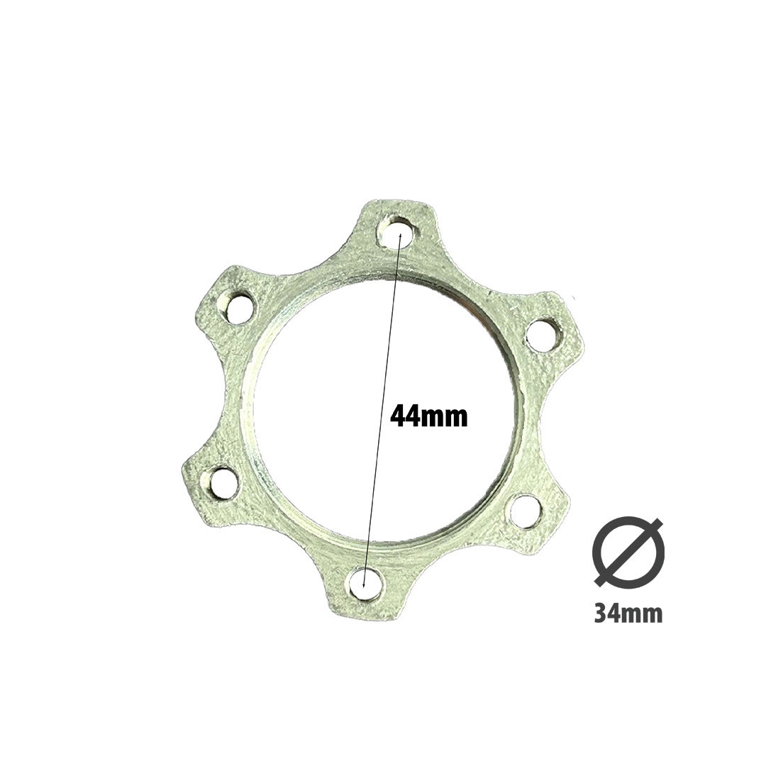 DESCETE　5L Distantier de disc frana 6 gauri 44 mm - Piese Trotinete Electrice