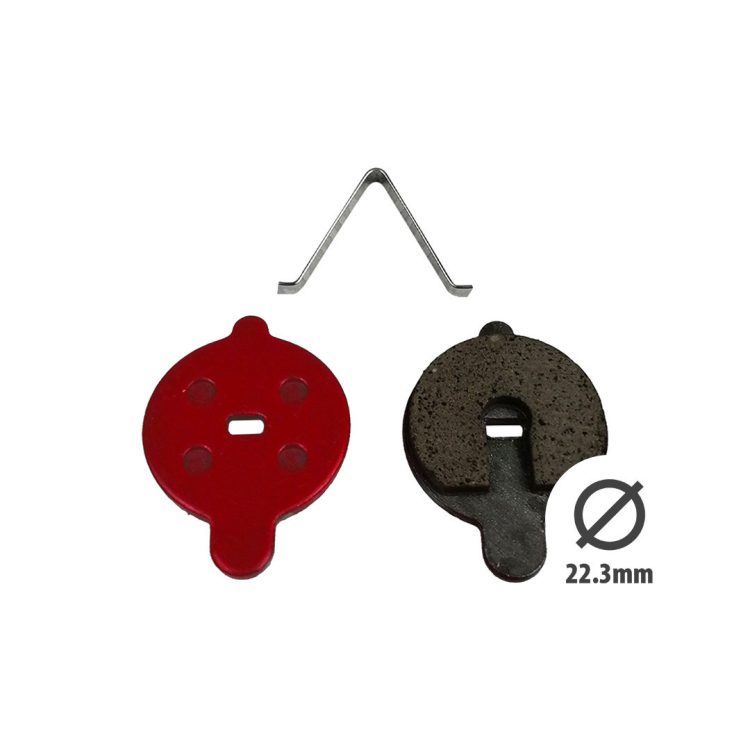 Placute de frana 22.5x39 mm Niu Kqi2 si Niu Kqi3