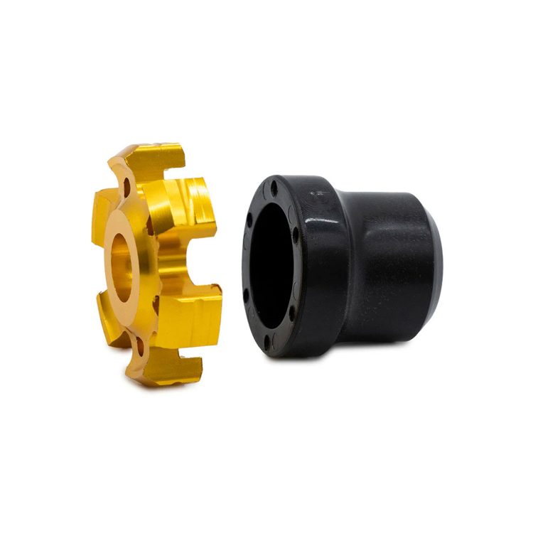 Protectie decorativa anti-cadere aurie trotinete kukirin