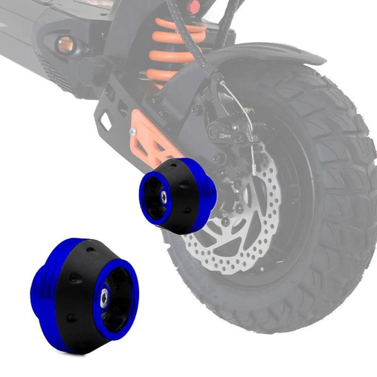 Crash Pegs decorative anti-cadere albastru trotinete Kukirin