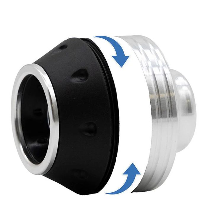 Crash Pegs decorative anti-cadere argintiu trotinete Dualtron