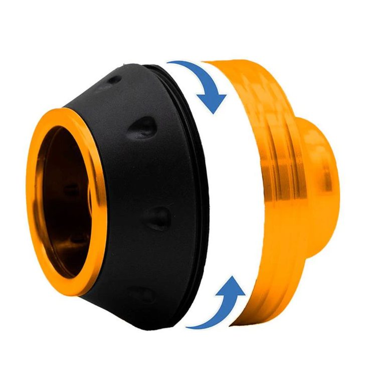 Crash Pegs decorative anti-cadere auriu trotinete Dualtron