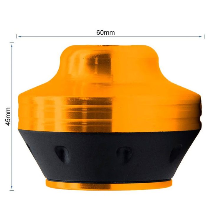 Crash Pegs decorative anti-cadere auriu trotinete Dualtron