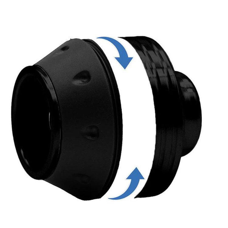 Crash Pegs decorative anti-cadere negru trotinete Dualtron