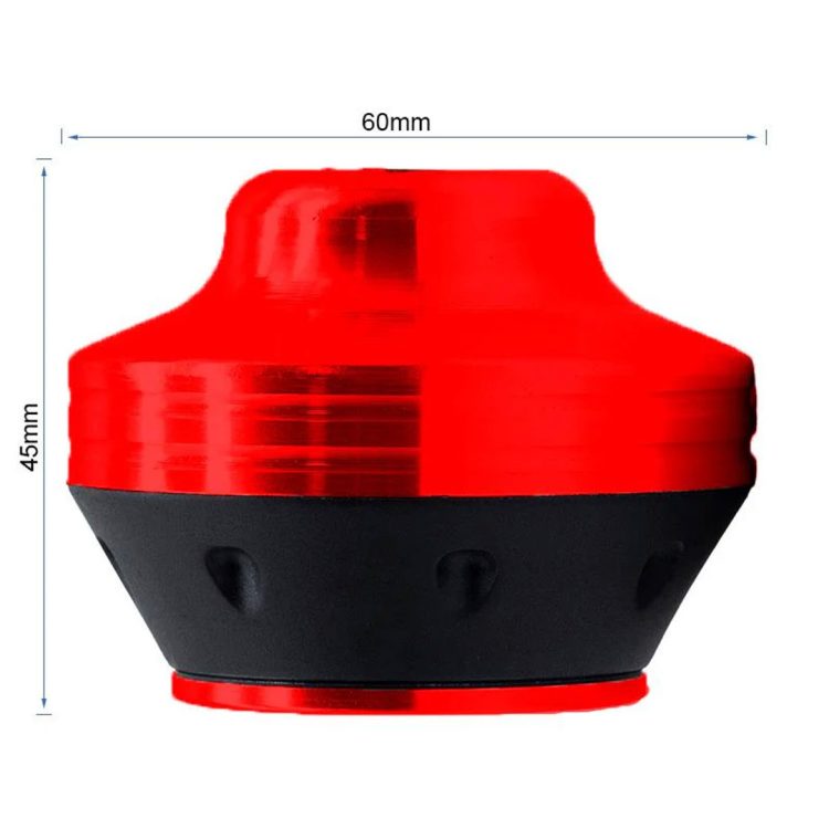 Crash Pegs decorative anti-cadere rosu trotinete Dualtron