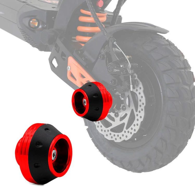 Crash Pegs decorative anti-cadere rosu trotinete Kukirin