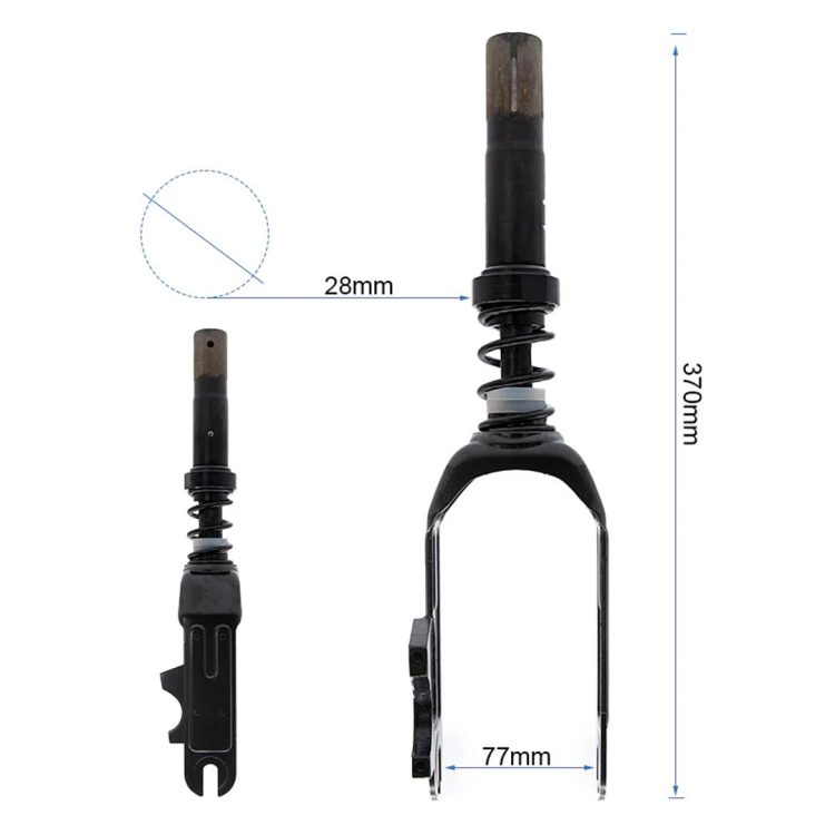 Furca fata cu suspensie trotinete Ninebot F2/F2 Pro