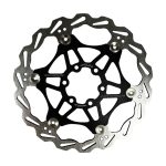 Disc frana 160 mm 6 gauri float negru