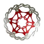 Disc frana 160 mm 6 gauri float rosu