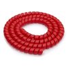 Protectie spiralata rosie pentru cabluri trotinete